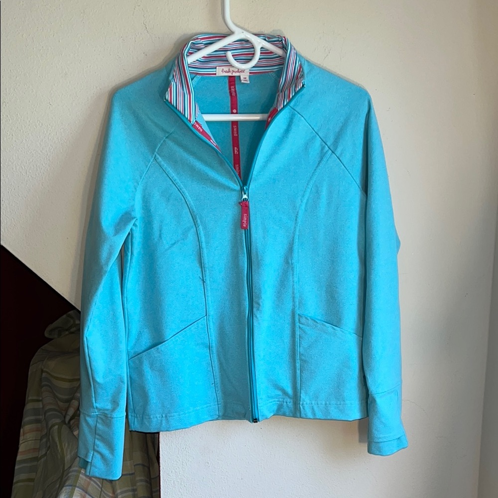 Fresh Produce Blue Bomber Jacket Lightweight Water-Resistant‎